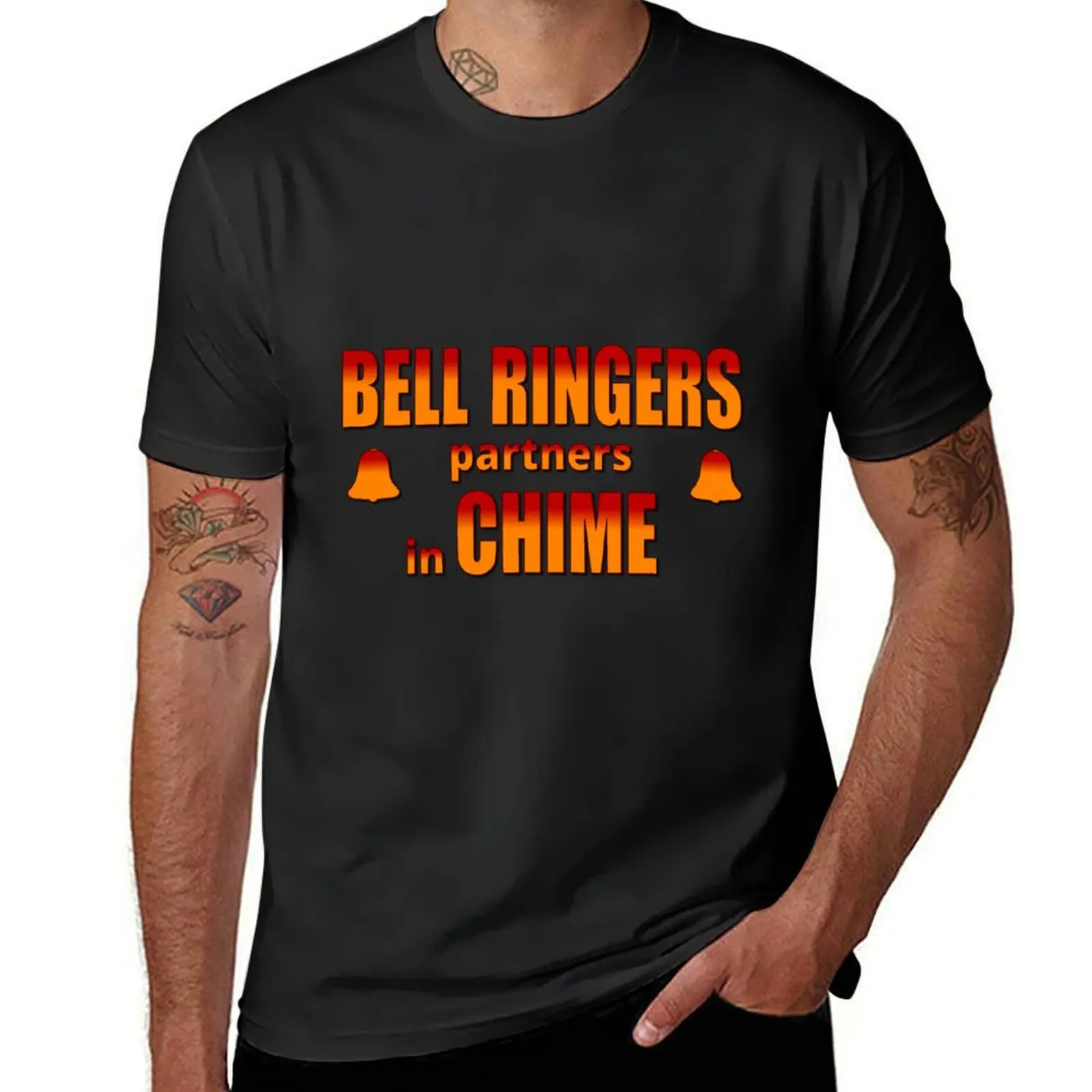 Bell Ringers partners in chime T-Shirt kawaii clothes funnys boys animal print oversizeds t shirt men