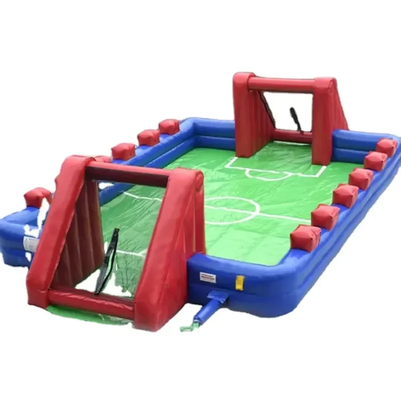 Customized Portable Bouncy Castle Inflatable Soccer Field Inflatable Water Soccer Field for Rent Inflatable Street Soccer