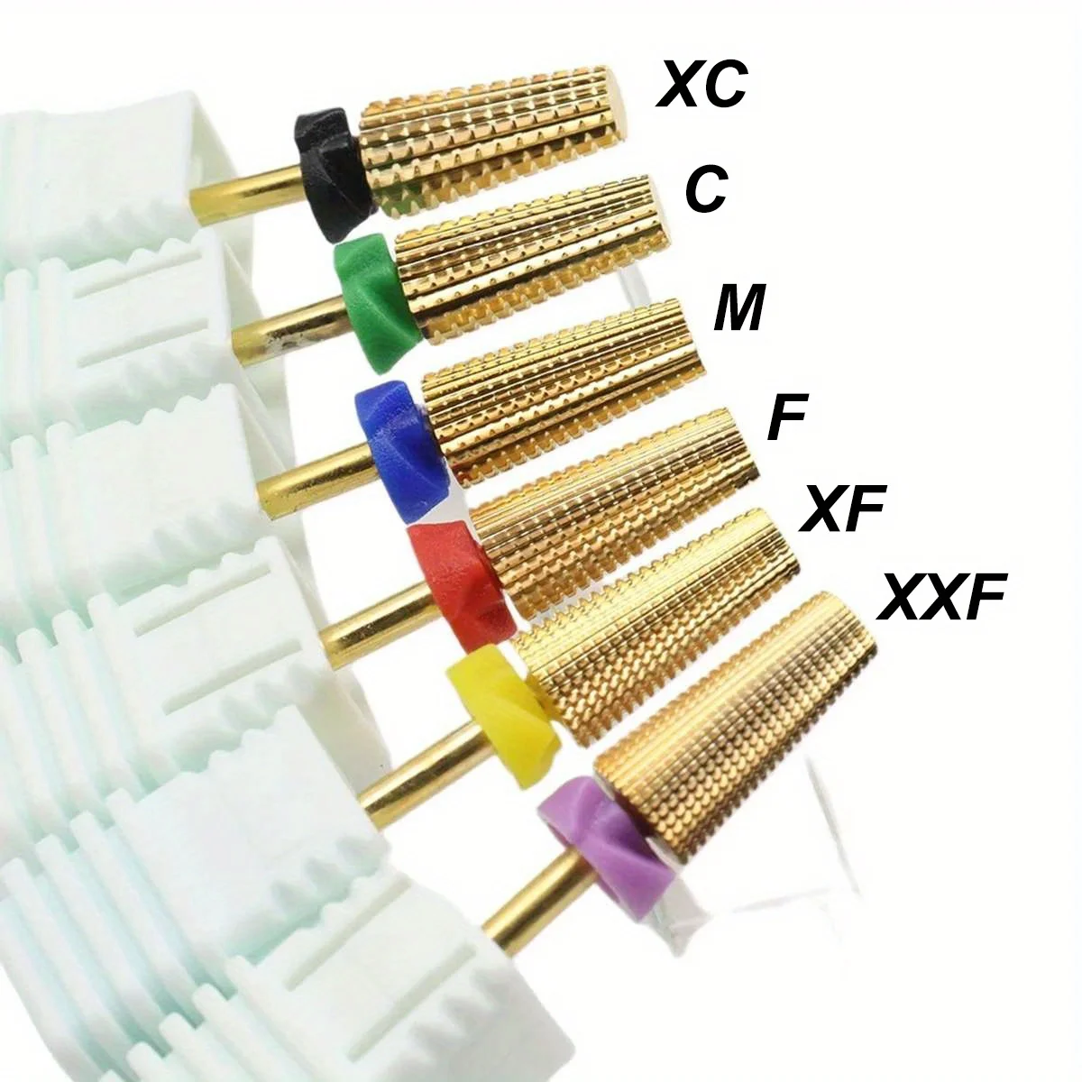 المهنية 5 في 1 الذهبي التنغستن الصلب مسمار طحن لقمة ثقب متعددة الوظائف كربيد مع صلابة عالية أداة مانيكير
