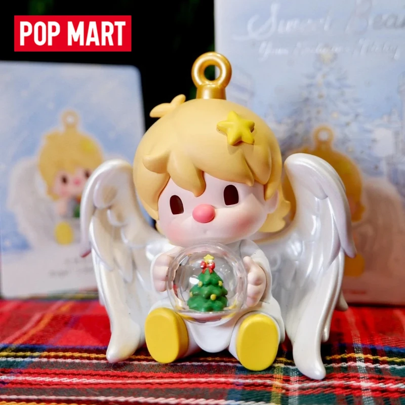 PopMart Sweet Bean Your Exclusive Holiday Blind Box Cute Anime Figure Pendant Ornament Collect Model Toy Surprise Christmas Gift