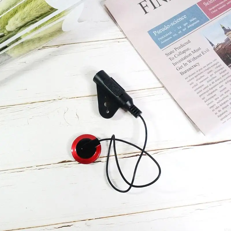 573A Transducer Pickup Piezo Contact ไมโครโฟนสำหรับกีตาร์เบสไวโอลิน Banjo Ukulele