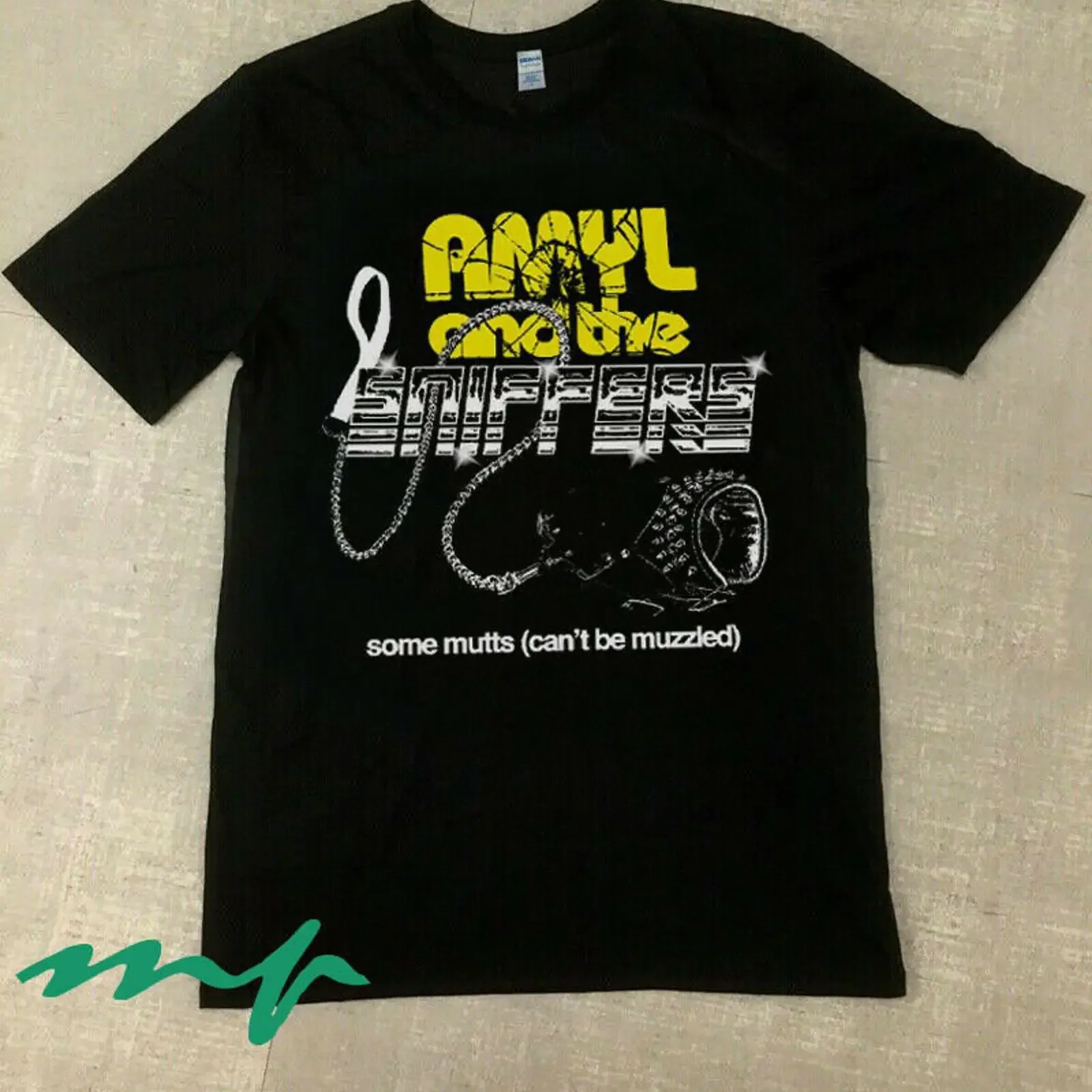Best Popular T Shirt Amyl and the Sniffers Some Mutts Cant Be Muzzled Size S to 2XL  vintage Washed Unisex graphic Stretched