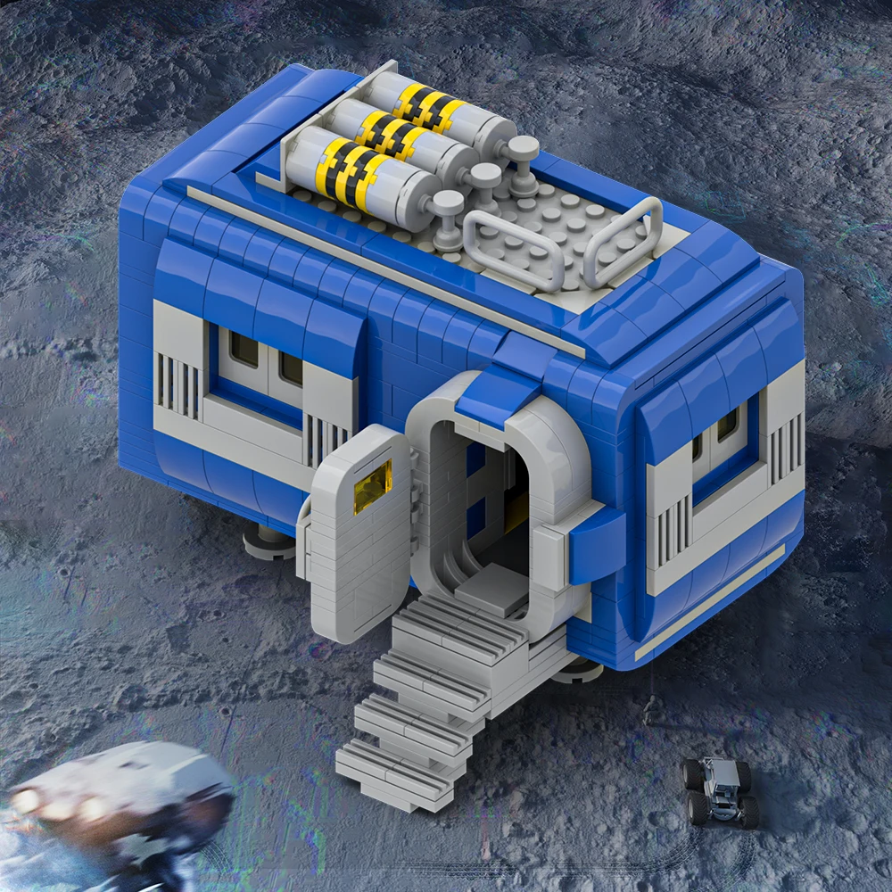 ゴブリックス MOC クラシックスペースバトル モジュラービルディングブロックモデル スペースモジュラーベース v2 アーキテクチャブリック組み立ておもちゃギフト