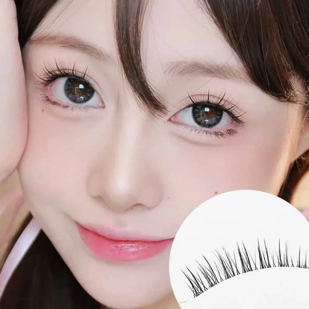 Estensione delle ciglia Ciglia finte a grappolo Ciglia finte soffici di lunga durata fai da te Ciglia arricciate spesse riutilizzabili dense