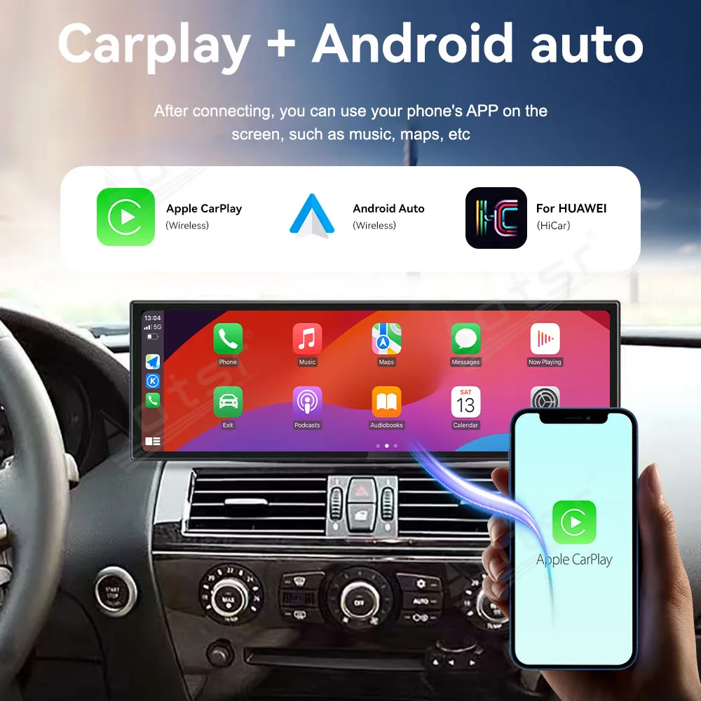 14.9 Inch Android 14 Carplay For BMW 6 Series E63 E64 2004-2009 Touch Screen Multimedia Player GPS Naviga Radio Screen Head Unit