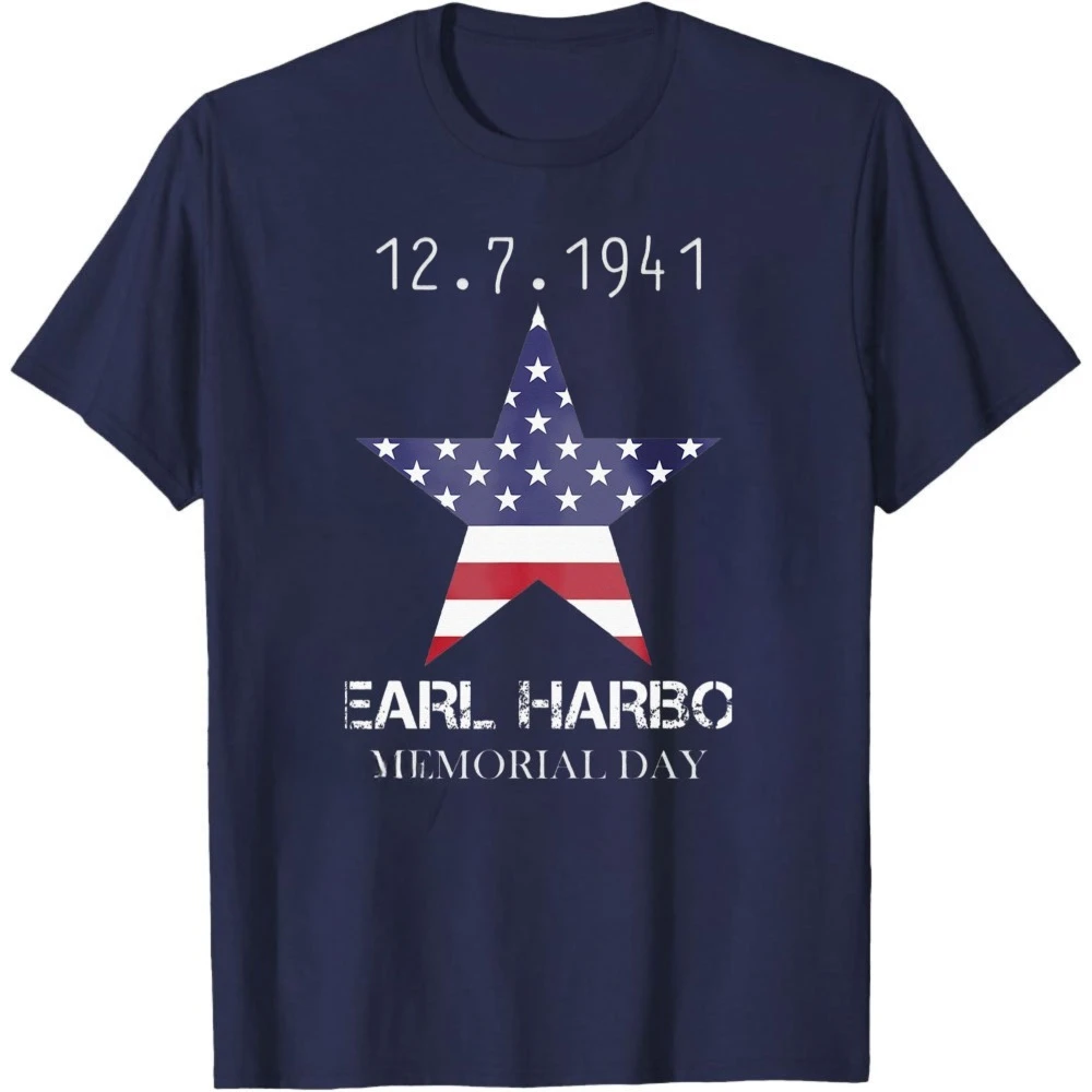 Pearl Harbor Memorial Day T-Shirt Fashion Casual Men T Shirt Oversized O-neck Tops Short Sleeve T-shirt Streetwear