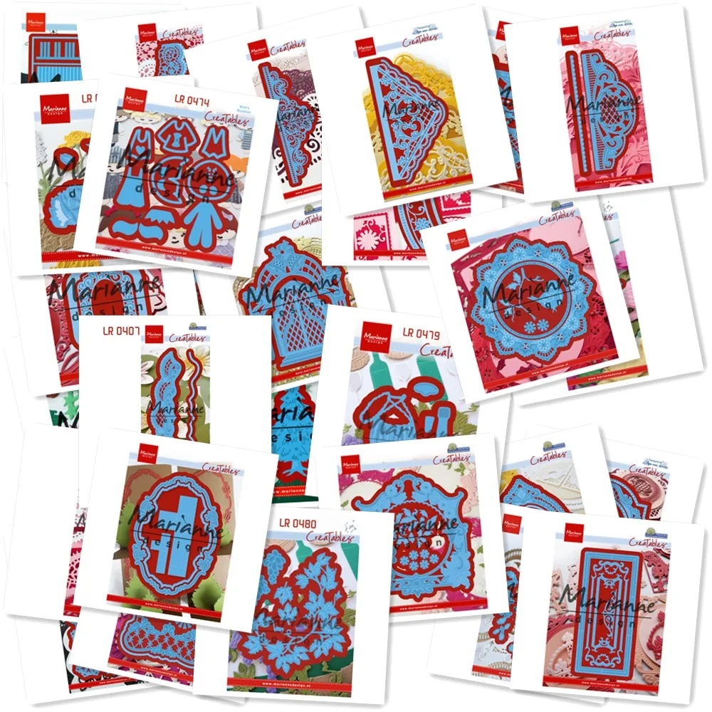

New Arrival 50 pcs L 1（0278-0525）Metal Cutting Dies DIY Scrapbooking Photo Album Decorative Embossing PaperCard Crafts Die