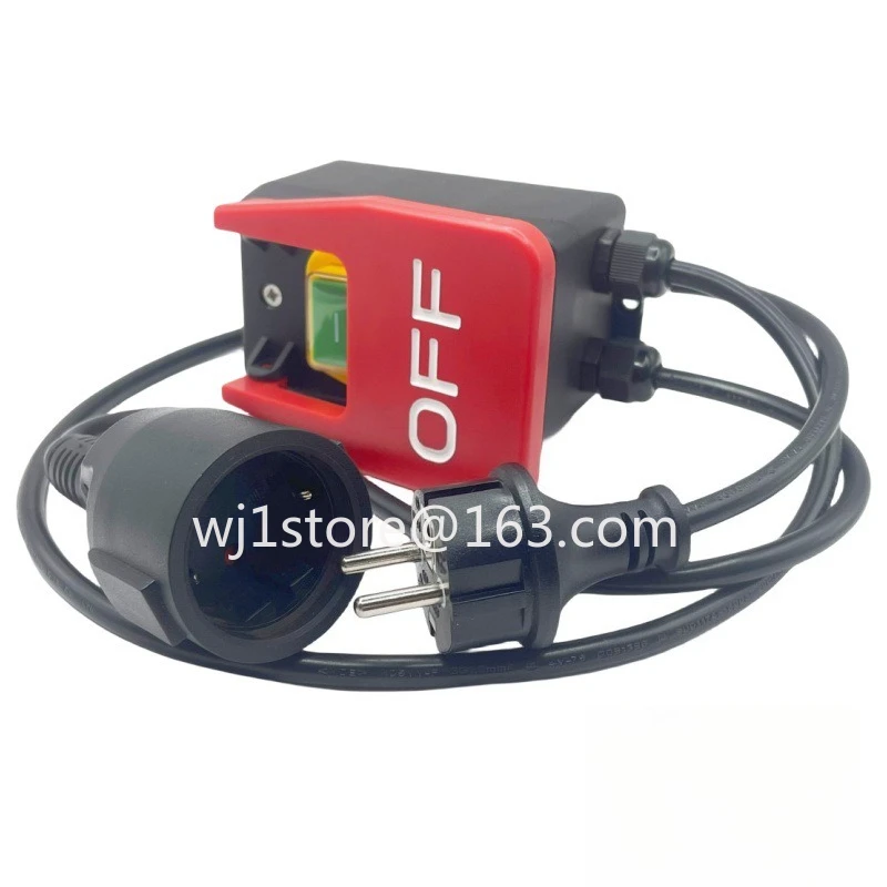 European/American/British KJD17B/YH02-A emergency stop button, ZCD electromagnetic switch with cable and cover