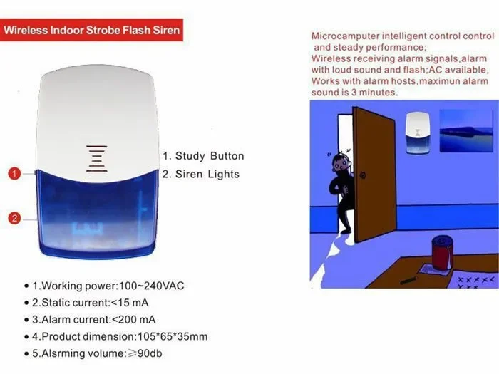 Sistema de alarme monitorado sem fio para casa com tela sensível ao toque colorida de 7 polegadas com discagem automática GSM/PSTN alarme contra roubo