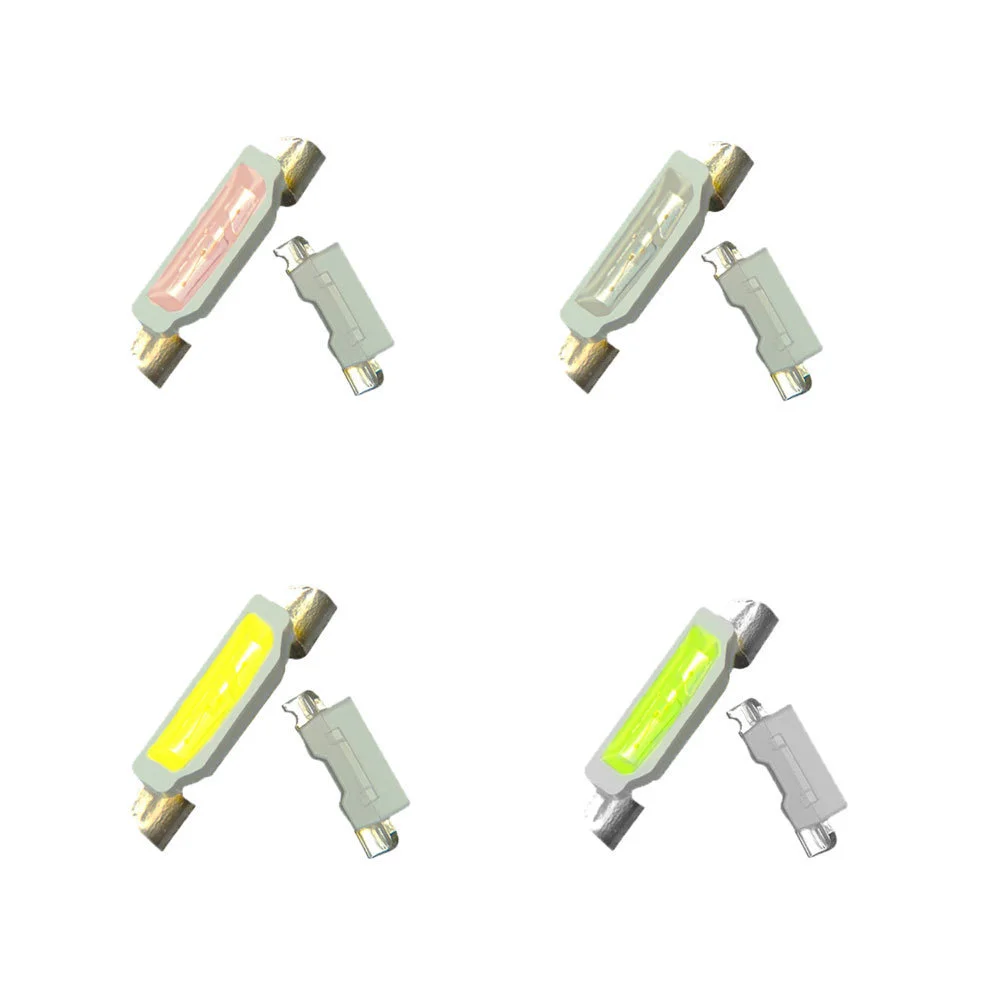 100 STKS 335 Opbouwdiode met zijlichtzender 4008 LED - Koel wit, oranje, warm wit, smaragdgroen, rood licht