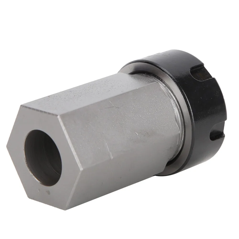 Practical Hex Shape Hex Collet Chuck Block Workholding Precision Collet Chuck Block Tool Holder ER32 Hex Collet Block CNC Lathe