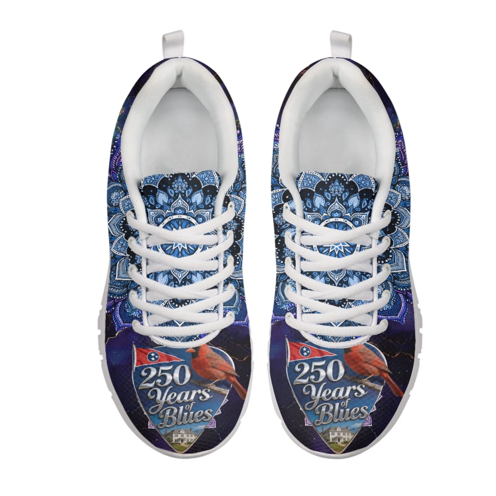 Coloranimal Vibrant Mandala 2026 Collection Running Sneakers Women Casual Breathable Lace up Shoes for Walking and Hunting