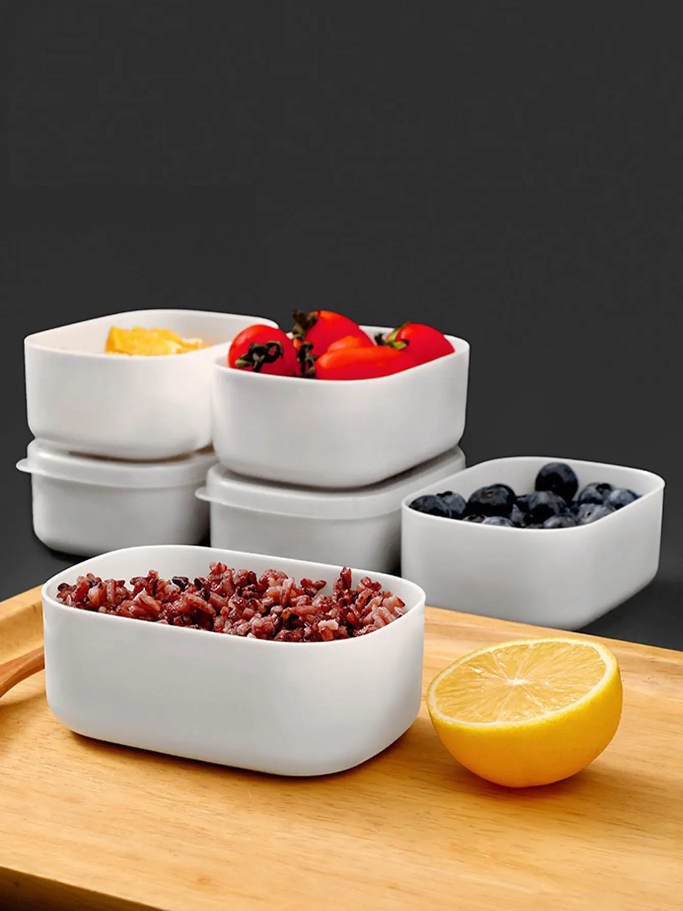 Mini-Vakuum-Gefrierbehälter in Lebensmittelqualität, Kühlschrank-Aufbewahrungsboxen, mikrowellengeeignete Lunchboxen, beheizbare, versiegelte Behälter zur Aufbewahrung von Obst, 10 Stück