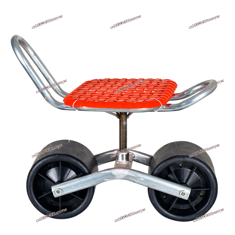 

Working Stool Thickened Moving Rotating Lifting Lazy Cart Trolley Stool Small Board Stool
