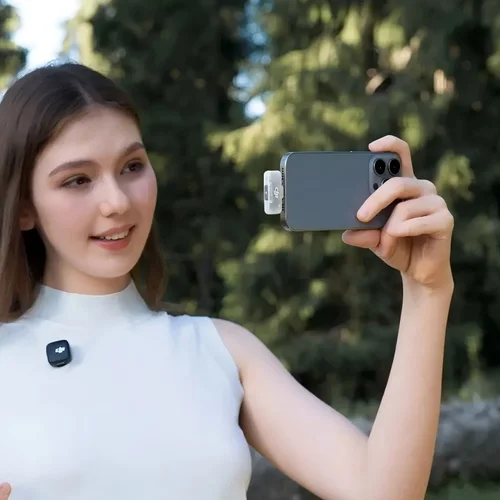 Imagen 2 del producto Receptor Móvil Original para la Serie DJI Mic, para Transmisores Mic Mini/Mic2/Mic3, Accesorios de Fotografía