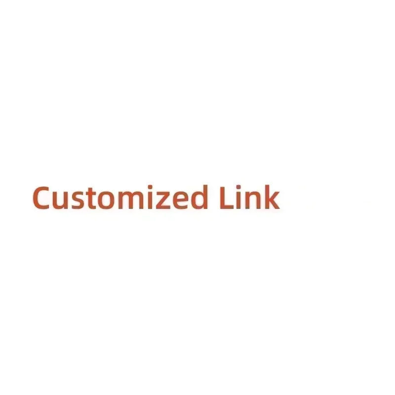 

Customized links Sequin patch