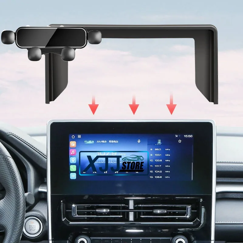 

Car Navigation Screen Phone Holder Bracket with Base For Great Wall Haval M6 M6plus 2022 2023 2024 2021 Interior Accessories