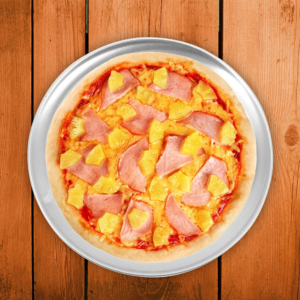 

противень для пиццы из алюминиевого сплава с отверстиями, идеально подходит для выпечки пиццы, блинов и тортов, противень с антипригарным покрытием