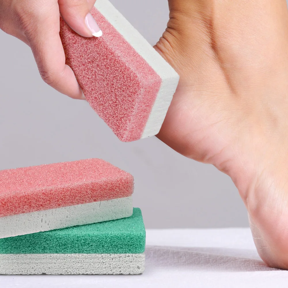 

4 Pcs/Pack Foot Glass Pumice Stone for Feet Dead Skin Callus Remover Pedicure Exfoliator Tool