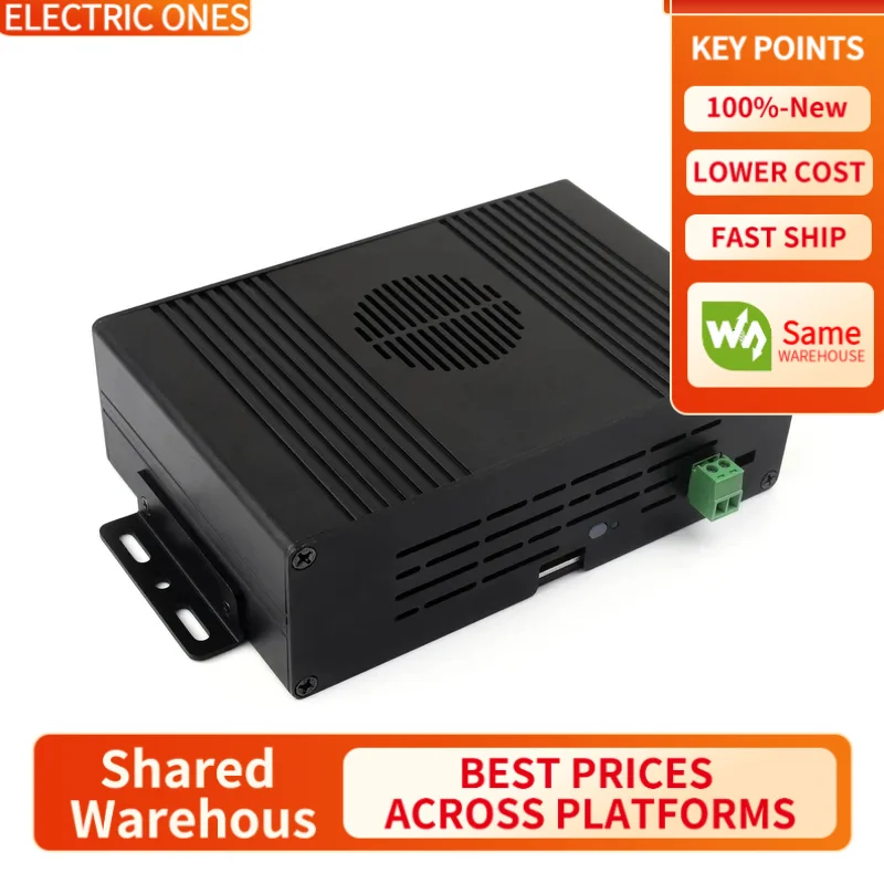 

【Waveshare genuine】- Multi-functional All-in-one Mini-Computer Kit Designed for Raspberry Pi 5, Aluminum Alloy Case Option for P