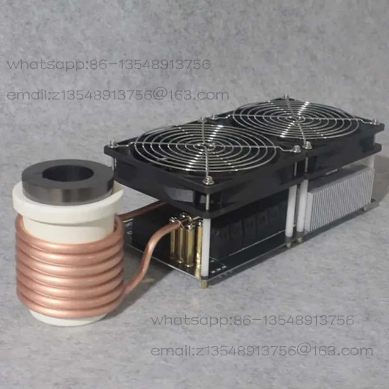 ZVS induction heating high-power high-frequency machine 3KW non tapping 6-tube gold melting furnace quenching accessories