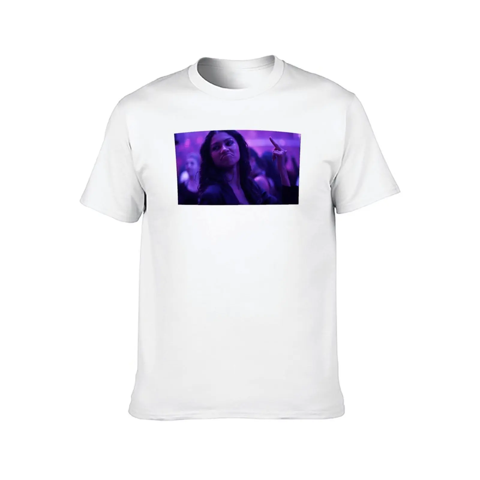 تي شيرت مطبوع عليه قطن تي شيرت نشوة لقميص حزمة قميص رجل عادي مع قمصان Rue #2