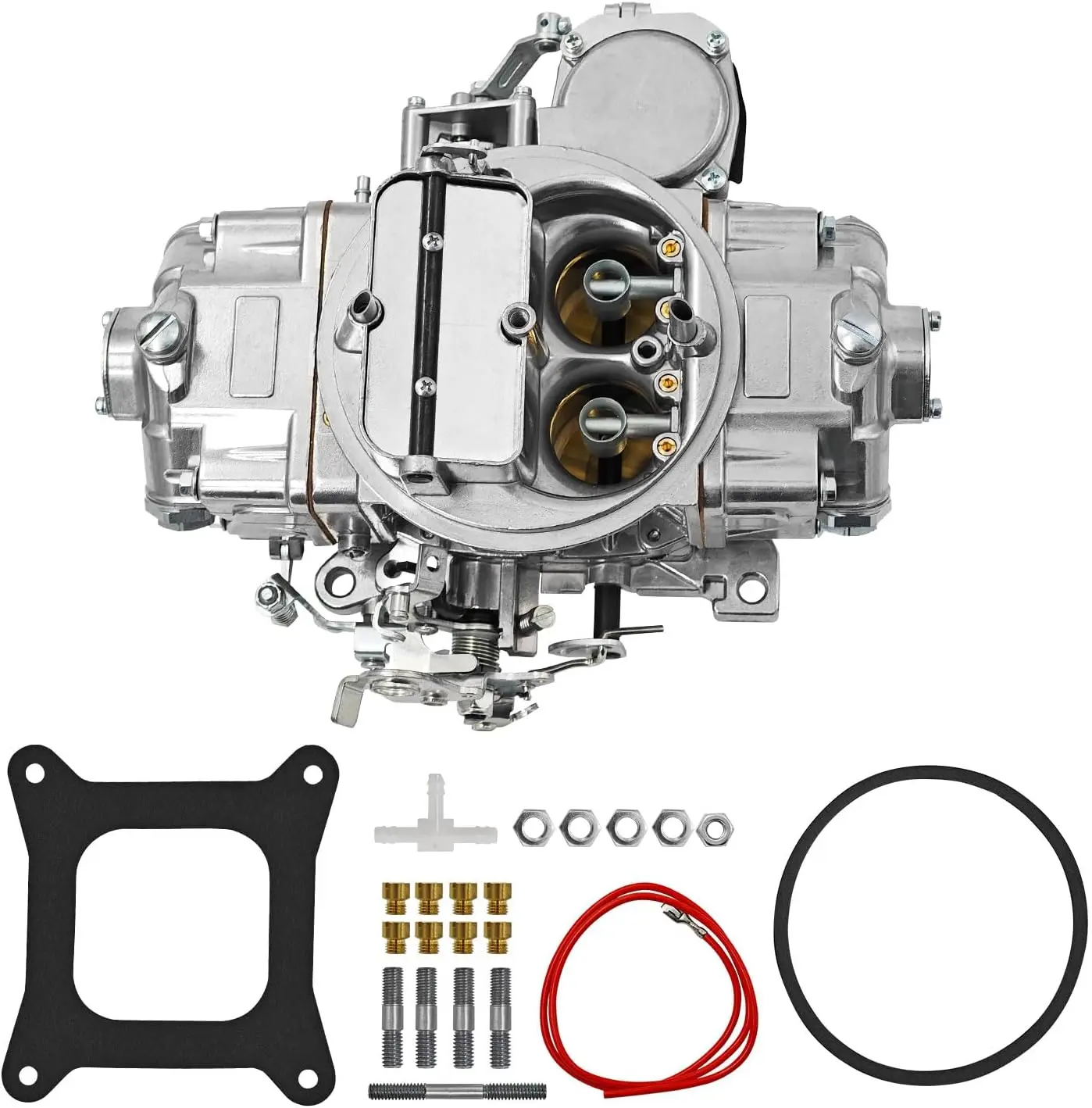 Carburador Clásico Holley 750 CFM con Estrangulador Manual y Secundarios de Vacío 0-3310S