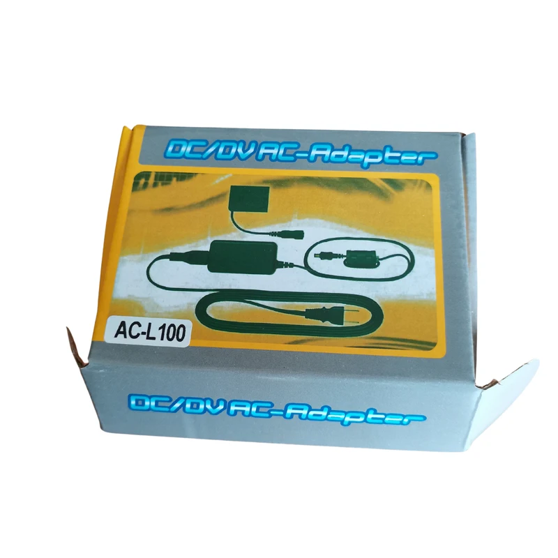 デジタルカメラ用の交換用アダプター8.4v,AC-L100,充電器,rc8.4v 1.7a