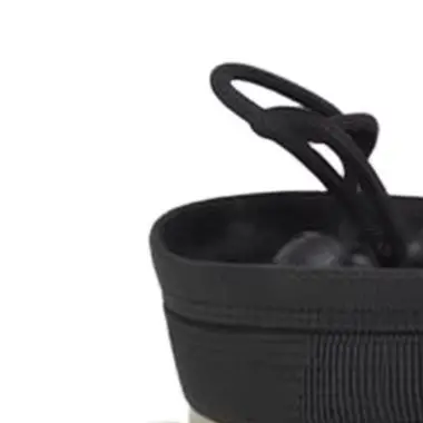 Foldable Dog Treat Bag for Training - Lightweight Portable Snack Pouch with Hands-Free Waist Strap - 16.5 x 12 x 9.5 cm