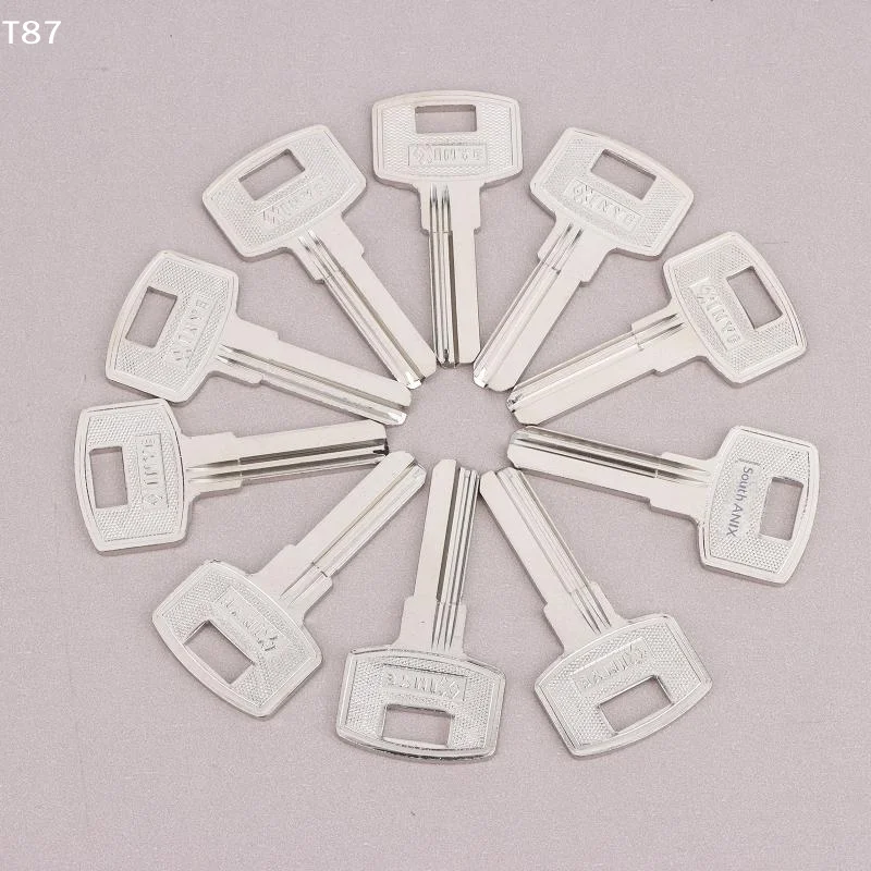 10 Pcs/LOT Commonly Used Key Blank FAV1D Baili Double Slot Key Blank Key Material/Key BlankT Ing Q Store