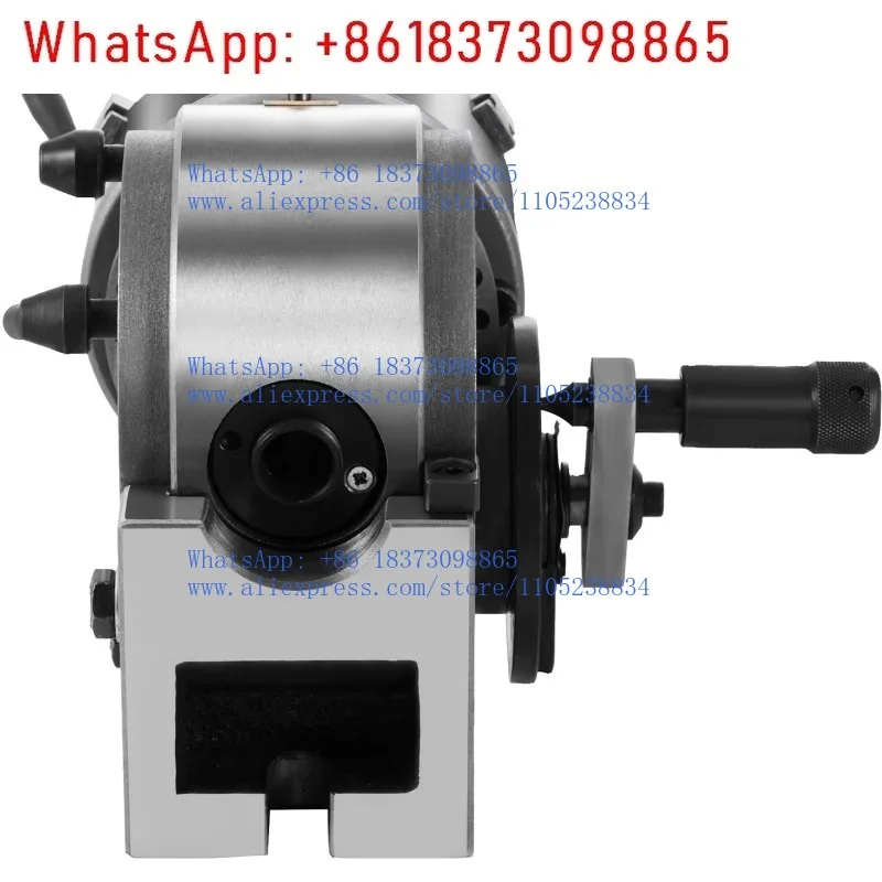 BS-0 5-inch 3-jaw chuck indexing he-ad set milling machine precision semi universal indexing he-ad 5-inch chuck