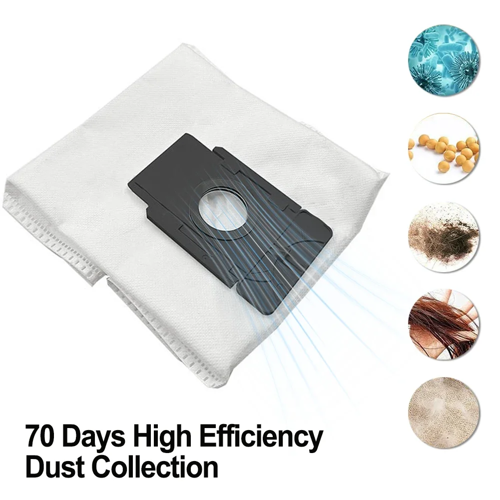 4/10 шт. мешки для пыли для робота-пылесоса Vere Type L11 Pro, емкость 4 л, запасные части, запасные аксессуары