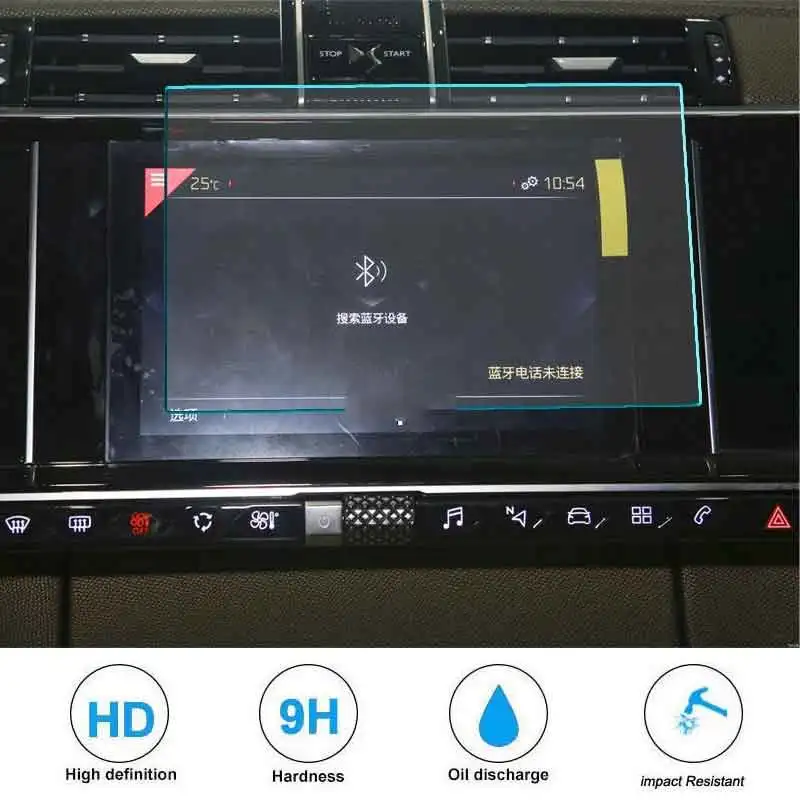 تثبيت فيلم واقٍ من الزجاج المقسى لشاشة GPS في سيارة سيتروين DS7 2018–2020: تقييم شامل ونصائح عملية