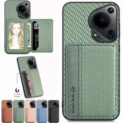 Case For Huawei Pura 70 Pro Plus 70 Ultra Wallet Card Holder Leather Phone Cover for Huawei P60 P50 Pro Magnetic Stand Bag Cases