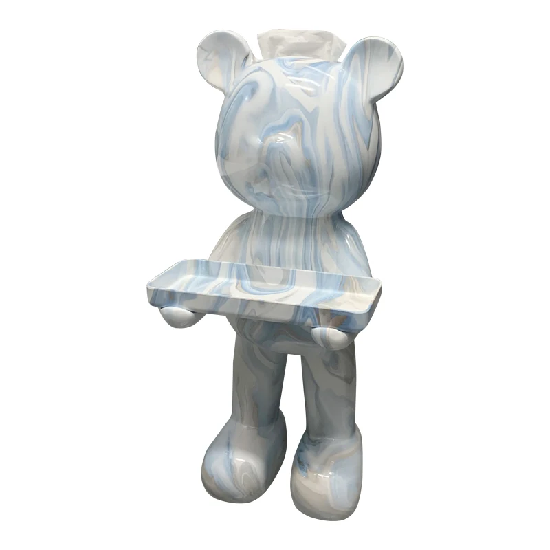 Creative and Beautiful 70cm Fluid Tray Bear, Fluid Bear-style Paper Box Storage Box,used in Bedrooms,living Rooms,bathrooms,etc.