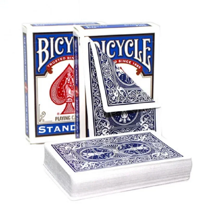 Bicycle Double Rider Back Playing Cards Blue Gaff Deck Magic Card Poker Size Special Magic Props Magic Tricks for Magician