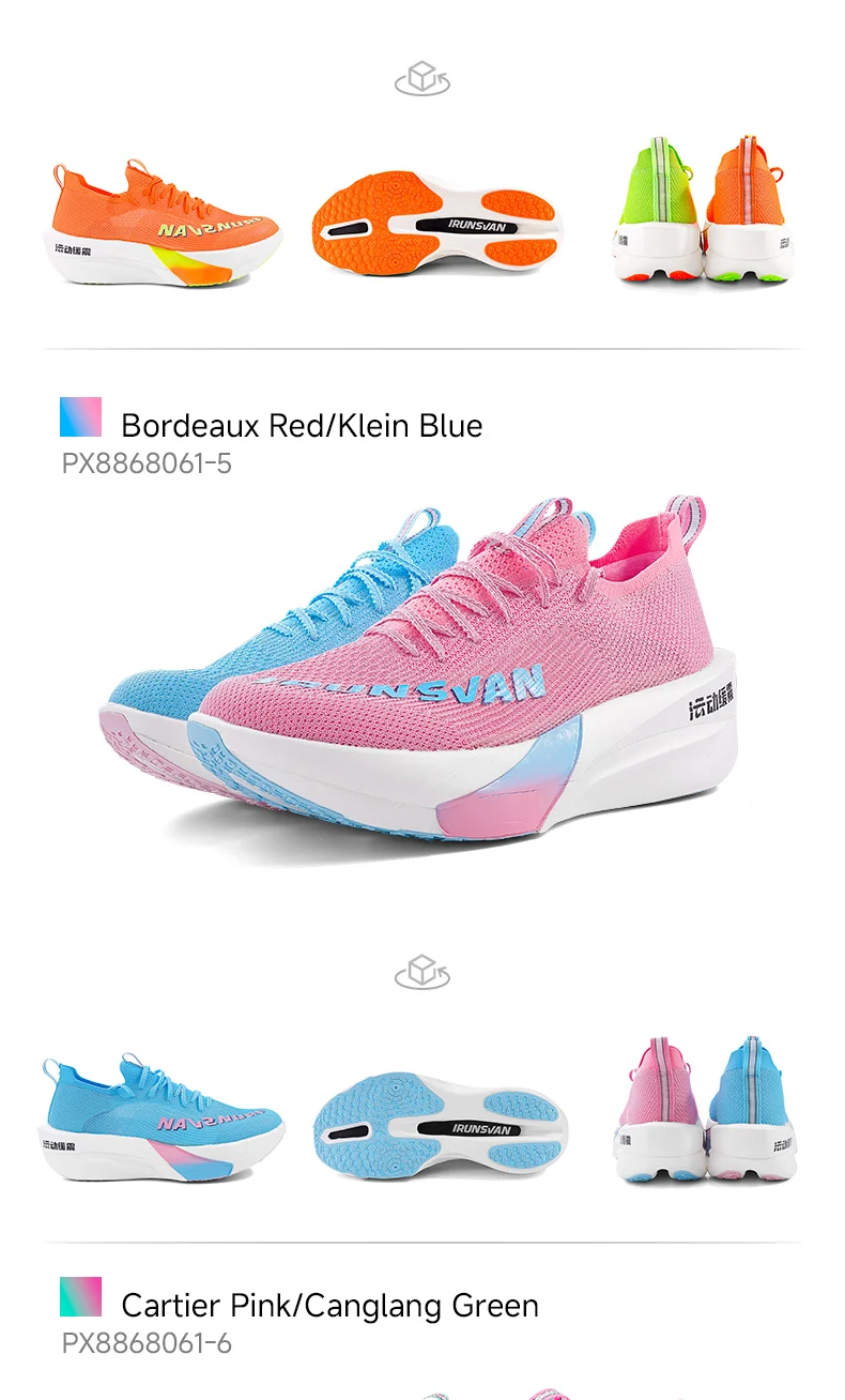 IRUNSVAN HEAT 3.0 Herren Leichte Laufschuhe Atmungsaktive Mesh-Sneaker Stoßdämpfend Rutschfest Weiche Sohle Vielseitig für Fitness – Detail 21