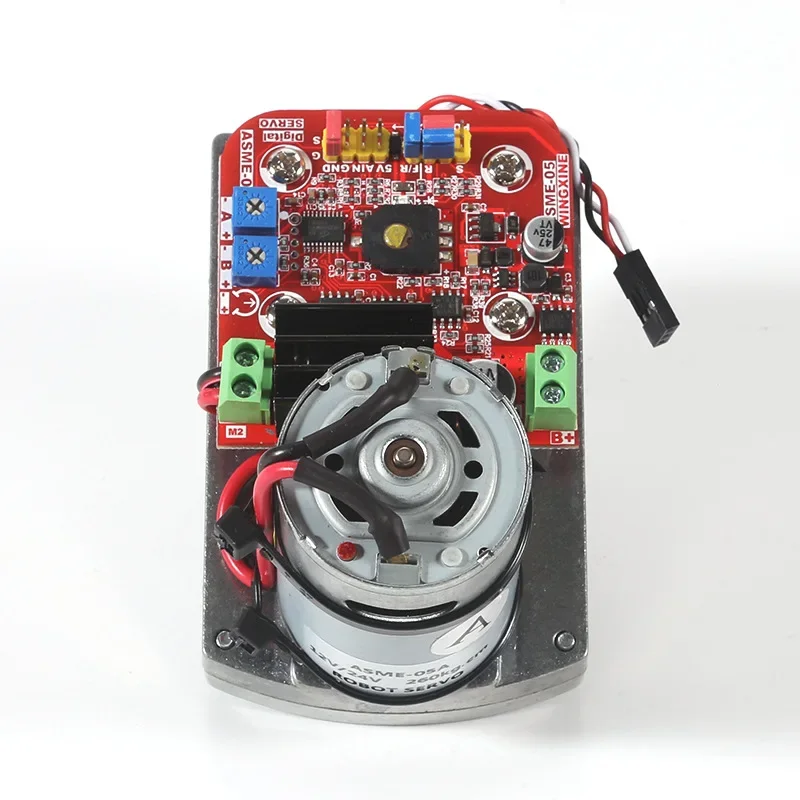 Magnetic Coding High Power Steering GearASME-MRB360Magnetic Coded High Torque Digital Steering Gear Robot