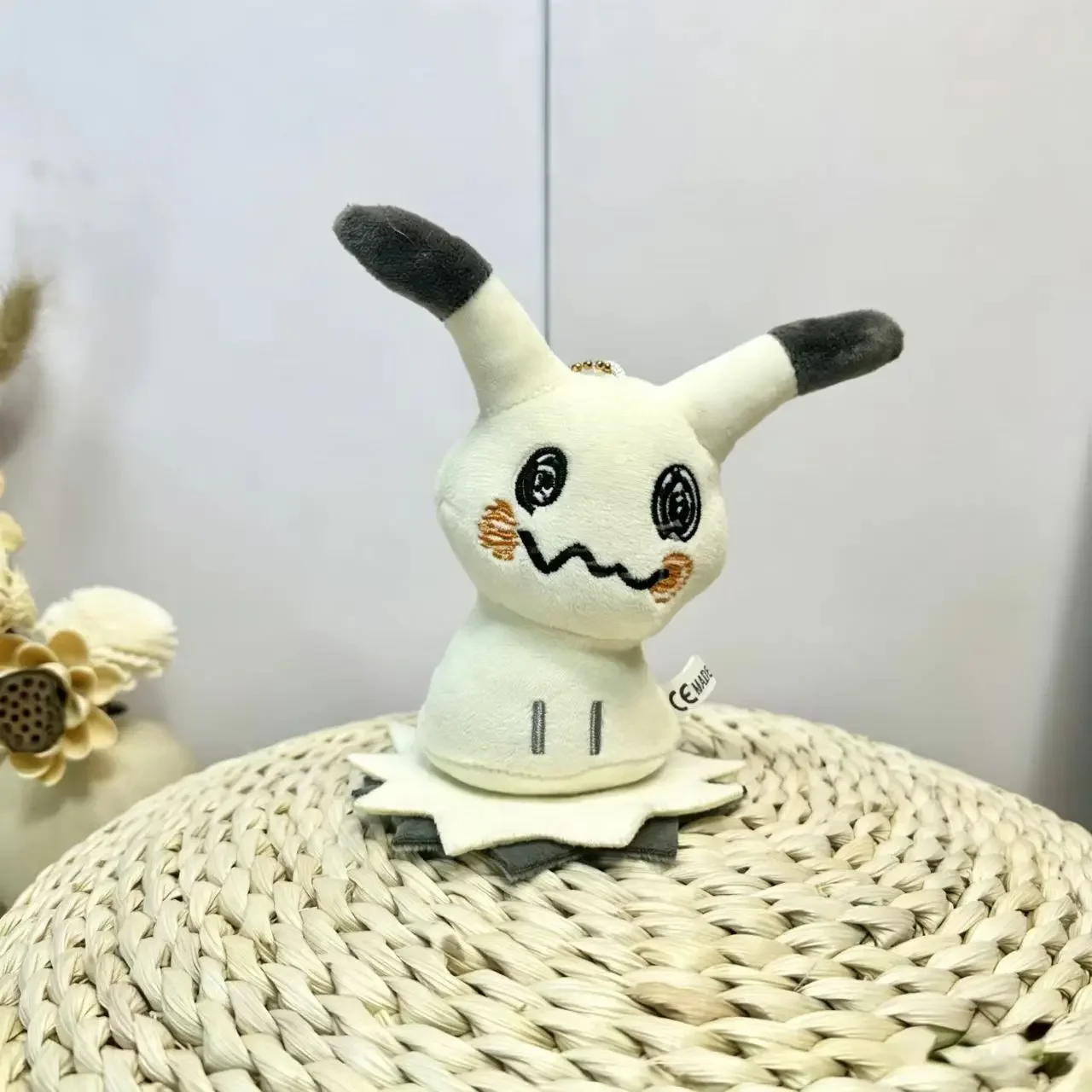 Mimikyu Eevee Plüsch-Schlüsselanhänger Pocket Monster Cos Eeveelution Snorlax Puppe Anime-Anhänger für Fans Sammlerstück Sylveon Geschenk Deko – Detail 6