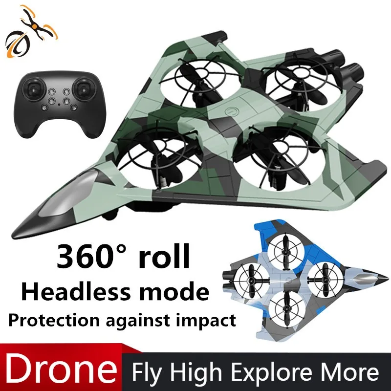 E76 Remote Control Airplane EPP Foam Stunt Glider Electric Fighter Fall Resistant Plane Toys for Boys Kids RC Aircraft Gift