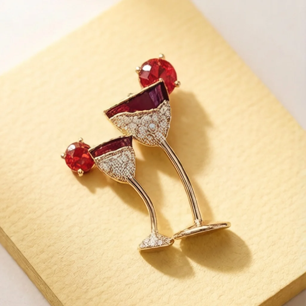 New Commuter Decorative Pins, Scarf Clips, Shoe Accessories, Couple-Themed Brooches, Metal Clasps, DIY Business Banquet Brooches, Anti-Exposure Brooches, High-End Versatile Luxury Waterproof Personalized Suit Lapel Pins, Badge Brooches, Women's Suit Pins, Anti-Exposure Accessories, Stylish Brooches