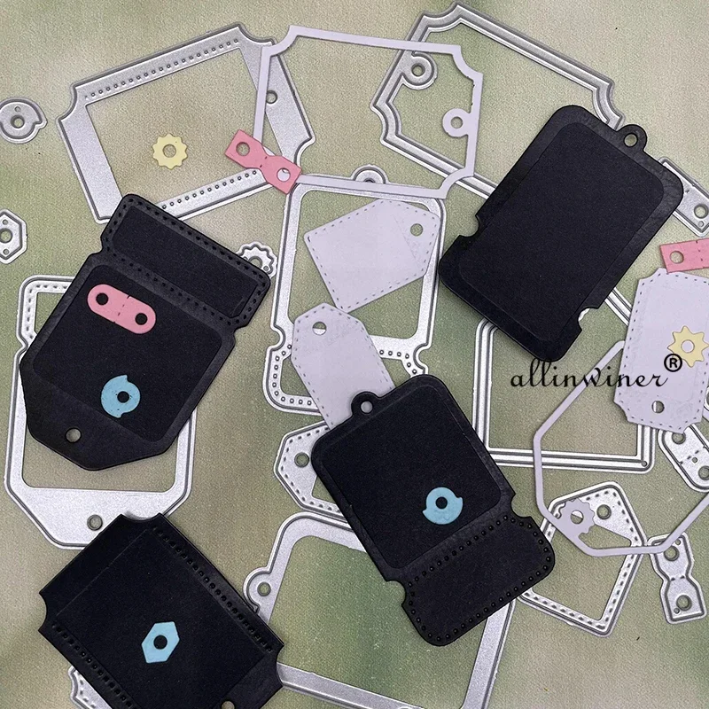 

New Various tag decorations Metal Cutting Dies for DIY Scrapbooking Album Paper Cards Decorative Crafts Embossing Die Cuts