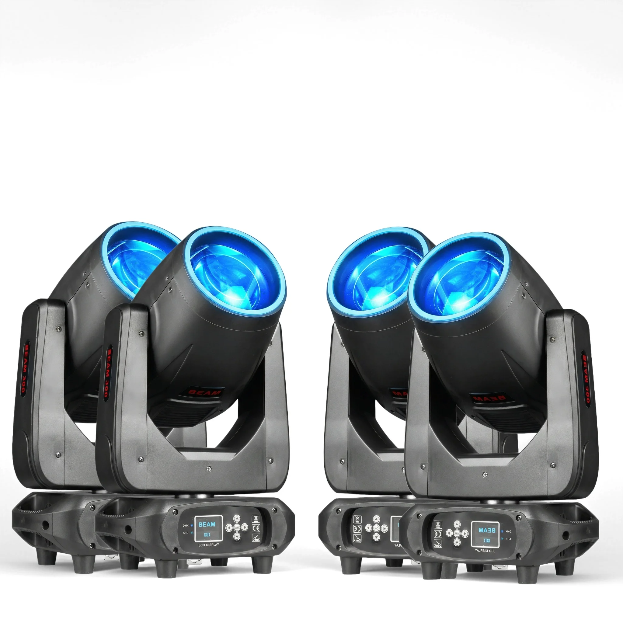 LED 300W Beam Moving Head 14R Spot Cleaning Gobo 48 Rotating Prisms High Power Stage Light DMX Strobe Effect Spotlight For Bar