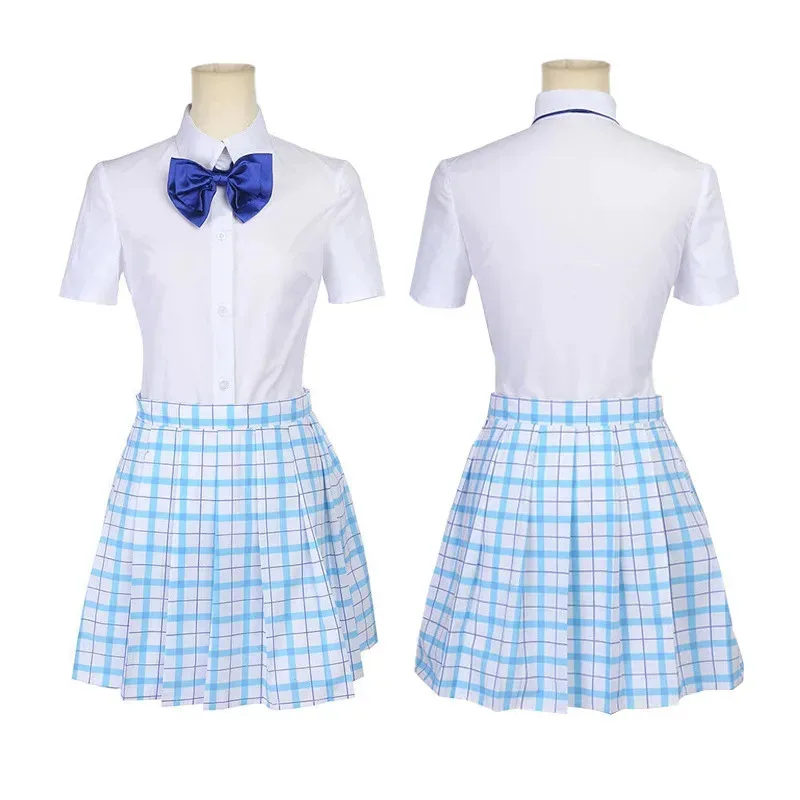 CyA Silent Voice 9MFC671V Shouko Nishimiya Shouko disfraz de Cosplay Anime japonés la forma de la voz uniforme escolar traje