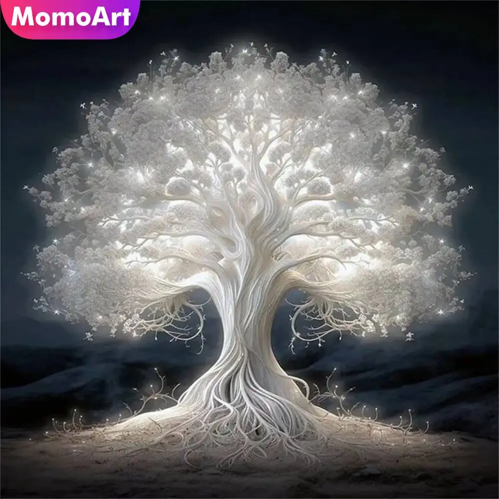 Momoart Bär Diamant Mosaik Tier voller Runde Diamant Malerei Mond Stickerei neue Ankunft handgemachte Hobby