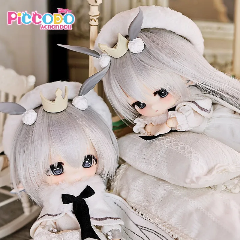 

Оригинальная кукла Piccodo Action Doll в масштабе 1/12, шарнирная кукла Haneko 2d, коллекционная модель, украшение для рабочего стола, подарок для девочки, в наличии