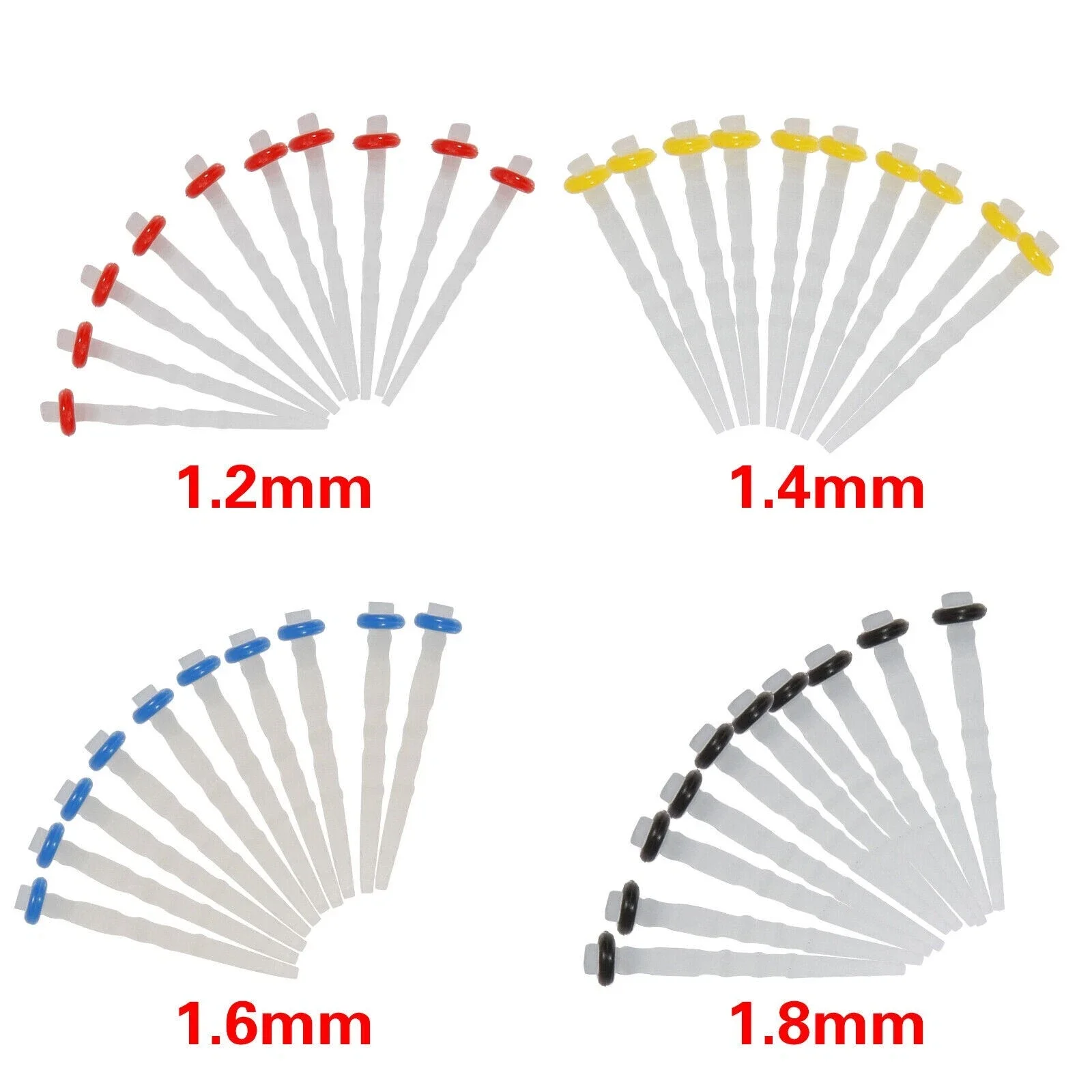 

10Boxes/100PCS Dental Fiber Post Resin Post Screw Thread Quartz & Drill Kit 1.2 1.4 1.6 1.8MM