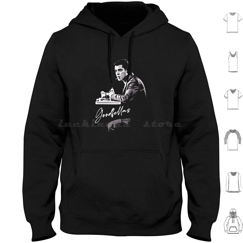 Goodfellas Retro 90s Hoodies Long Sleeve Scorsese Ray Liotta Ray Liotta Ray Liotta Ray Liotta Ray Liotta Ray Liotta Ray