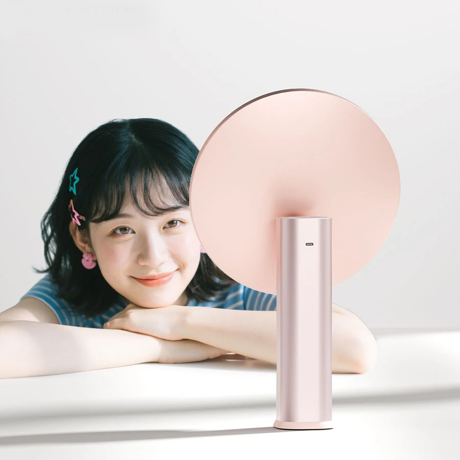 3-color Light Source Intelligent Makeup Mirror With LED Lights - Luxurious Lighted Desktop Makeup Stand Mirror