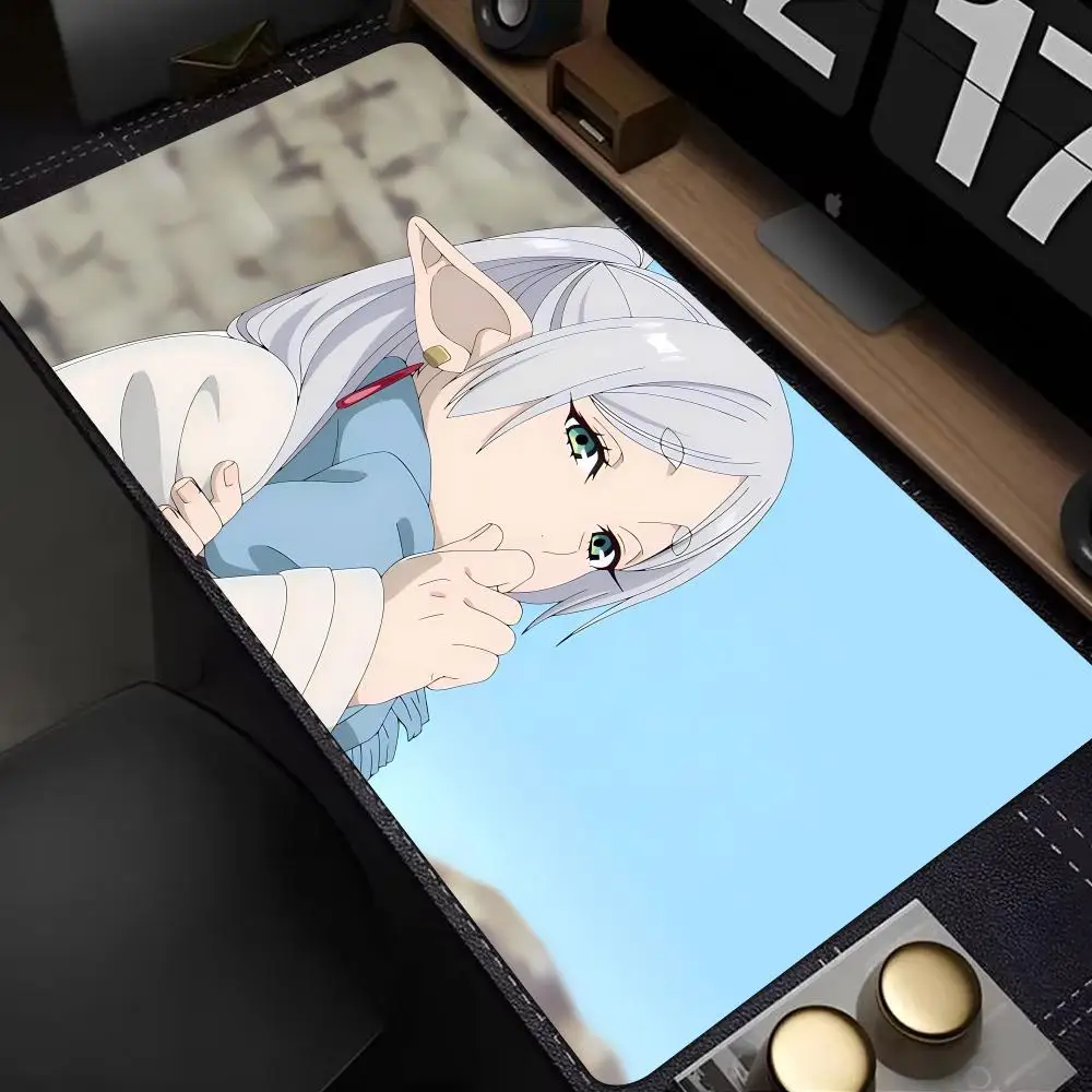 

Коврик для мыши Frieren: Beyond Journey's End, игровые аксессуары, офисный коврик для геймеров, коврик для клавиатуры, нескользящий коврик для ноутбука